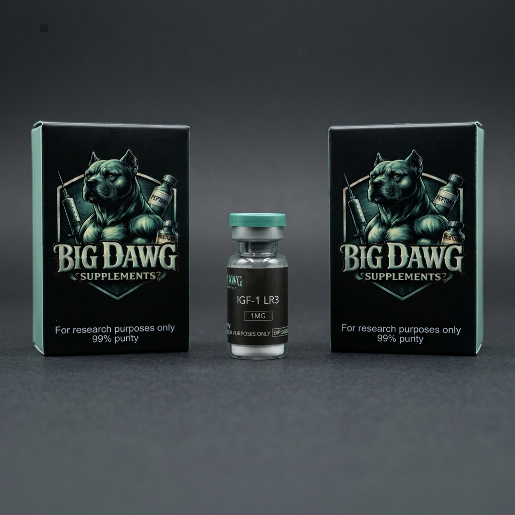 IGF-1 LR3 1mg Big Dawg Supplements branded vial