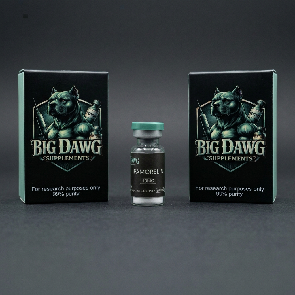 Ipamorelin 10mg Big Dawg Supplements branded vial