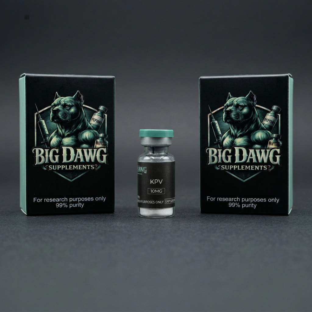 KPV 10mg Big Dawg Supplements branded vial