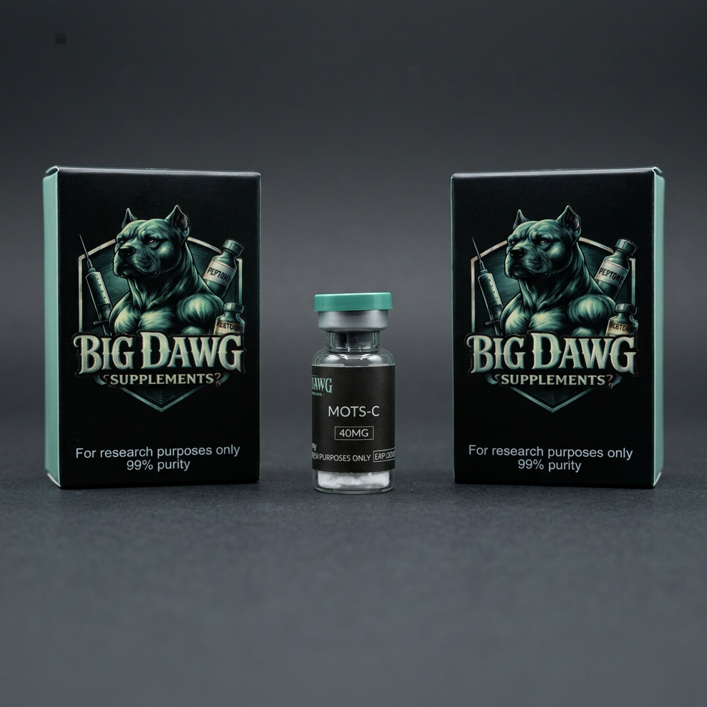 MOTS-C 40mg Big Dawg Supplements branded vial