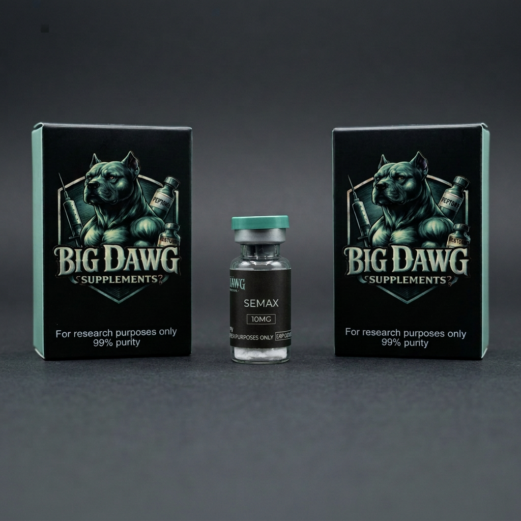 Semax 10mg Big Dawg Supplements branded vial