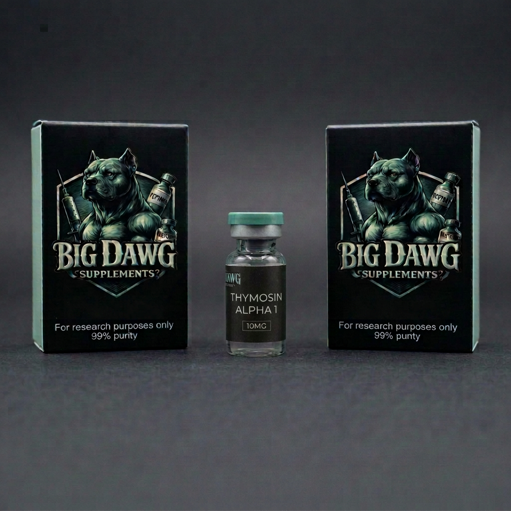 Thymosin Alpha 1 10mg Big Dawg Supplements branded vial